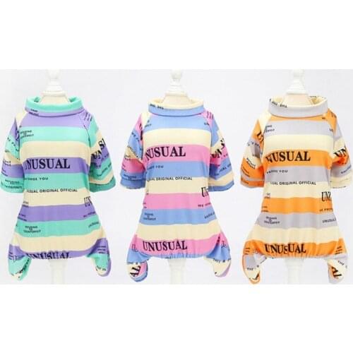 Sweet Pet Dog Jumpsuit Pajama for Small Dogs Pet Puppy Sleepingwear Clothing Chihuahua Pug Pyjama Clothes Pet Dog Cloth