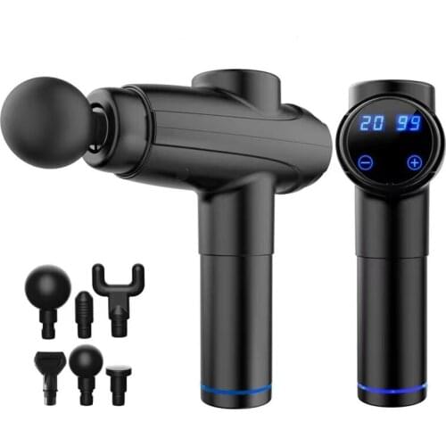 Professional Massage Gun Fitness Neck Leg Body Massager Electric Pain Relief Deep Tissue Relaxation Therapy High Speed Vibration