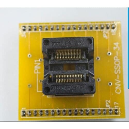 SSOP34 ZIF adapter socket for TNM5000 USB Universal IC nand flash Programmer