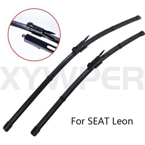 Winshield Wipers Blade For Cars for SEAT Leon Mk1 Mk2 Mk3 from 1998 1999 2000 to 2018 windscreen wiper car Accessories wholesale