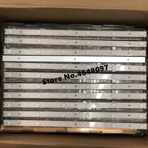 1set=11pcsfor Hi sen se LED50K320U, LED50EC590UN modified aluminum lamp His ense-50-HD500DU-B01-11X6-3030C-3S1PX2 lamp 6V lamp 6