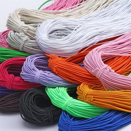 1mm Beading Elastic Thread Cord Rope Rubber Band Elastic Stretch Cord DIY Bracelet Sewing Accessories