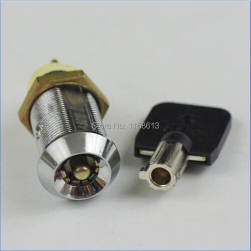 10 pieces 32mm high quality keyed alike electric door switch lock vending machine lock