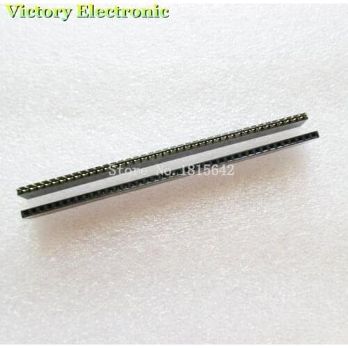 10PCS/Lot Female Pin Header Strip 40 Pin 2.54 mm Single Row Female Pin Header