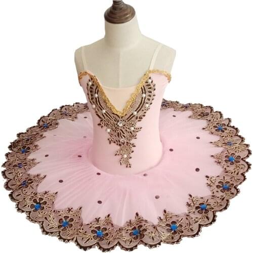 2021 Robe de scène en dentelle rose/noir/bleu/rouge, jupe de Ballet exquise pour fille, costume de scène de ballerine en diamant