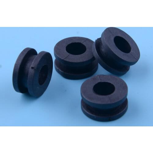 4Pcs 1.6 cm Rubber Mount Grommet Fit For Yamaha Side Covers Fenders Frame Fuel Tanks Fairings Headlights Battery Box
