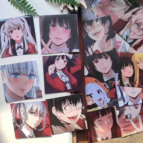 40PCS Anime Sticker DIY Scrapbooking Bottom Collage Phone Computer Diary Happy Planner Decoration Sticker