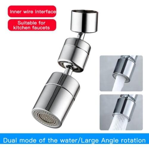 Kitchen Faucet Aerator Water Diffuser Bubbler Zinc alloy Water Saving Filter Head Nozzle Tap Connector Large Angle 22 In/24 Out