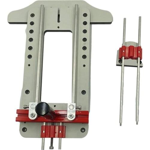 Woodworking Locator Engraving Machine Locator Adjustable Punching Locator Drilling Template Mini Desktop Woodworking Aid Tool