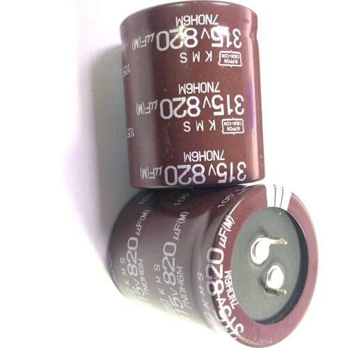 EKMS3B1VSN821MR50S CAP ALUM 820UF 315V 20% SNAP 35*40 35X40 820UF 315V