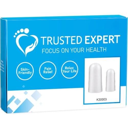 Hot 10Pcs Silicone Big Toe Protector Hole Tube Protect Thumb Calluses Blisters Foot Separators Care sy998