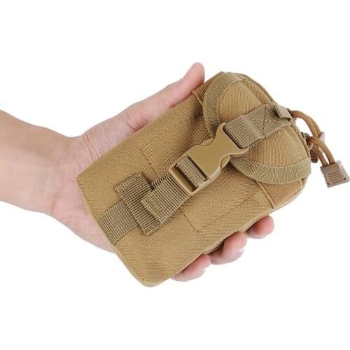 Molle EDC Pouch Tactical Waist Belt Pack Small Utility Wallet Phone Holder Bag Hunting Accessories Military Airsoft Mag Pouches