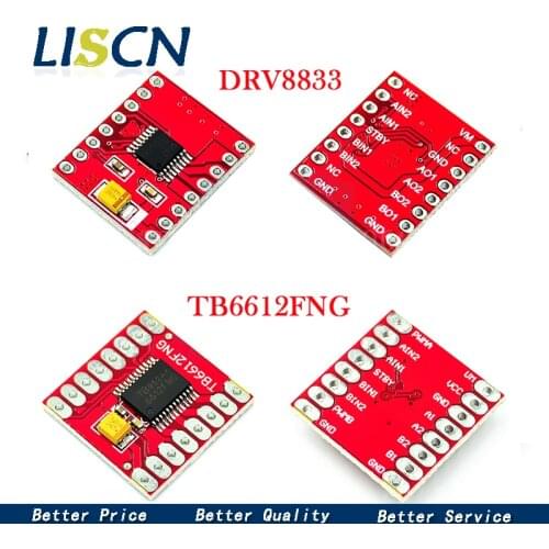 TB6612FNG motor drive board module small size high performance super L298N self-balancing trolley 3PI supporting DRV8833