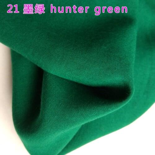 Hunter green Viscose Fabric Silk Artificial Cotton Fabric Skirt Scarf Apperal Hijab Rayon Fabric 60" Wide Sold By The Yard