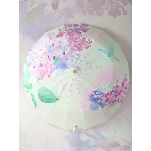Uv Protection White Umbrella Vintage Women Sun Outdoor Wedding Umbrella Rain Women Luxury Guarda Chuva Rain Gear BY50YS