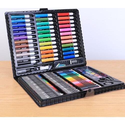 150 childrens brush, watercolor pen set, student gift, stationery, crayon, oil painting stick