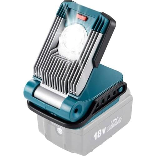18V 20V For Makita LED Working Light For Milwaukee For DeWalt For Bosch Battery Power Tool Electric Part Li-ion Battery Supply
