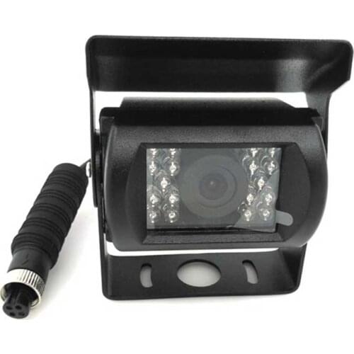 Car Truck Bus Trailer Heavy Duty 18 LEDs IR Night Vision Waterproof Vehicle Use Back Up Rear View Camera