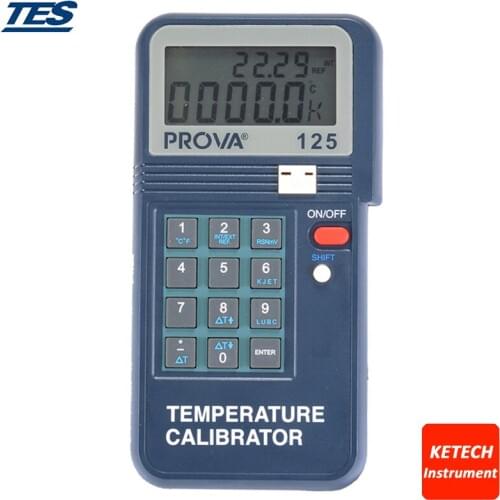 Temperature Calibrator K J E T R S N L U B C Thermocouple Auto Ramp & T Function Prova125