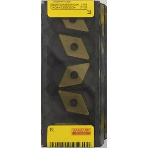 5PCS CARBIDE INSERT DNGA150408S01020H 7105