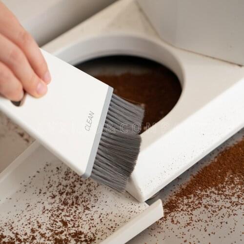 Coffee Grinder Powder Cleaning Brush Mini desktop cleaning Kitchen cleaning Machine Cleaning Suit Dustpan and Broom
