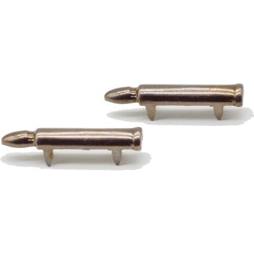 30X7mm Bullet Metal Garment Rivet Claws Stud For Bag Hat Shoe Clothes Jeans Leather Chocker Decoration DIY Craft Accessories