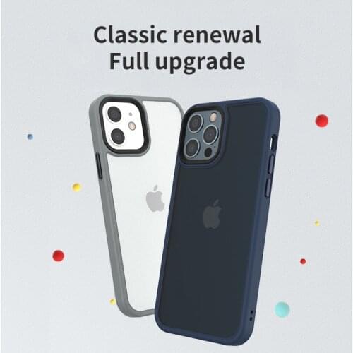 Luxury Shockproof Soft TPU Silicone Transparent Matte Mobile Phone Case For iPhone 12 11 Pro Max Mini XS 7 8 Plus Cover Fundas