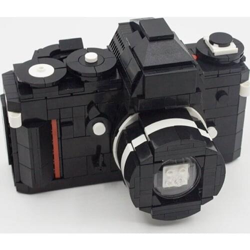 UBricksMOC DIY camera domestic building blocks with PDF drawings toys for children gifts