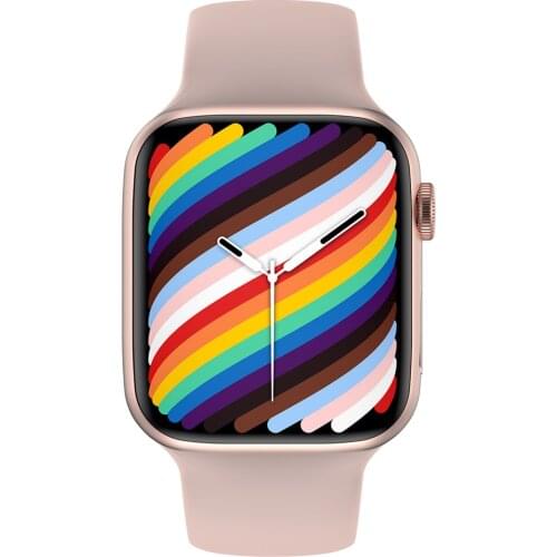 KIWITIME IWO DW35 Pro Watch 6 44mm SmartWatch 1.75 inch infinite Screen for phone Heart Rate Temperature Customize Watch Face