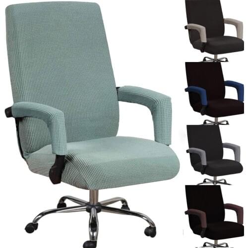 Dirt Resistance Classic 2pcs Zipper Arm Rest Cover Wear Resistance Classic Elastic Armrest Cover Chair Arm Cover Solid Color