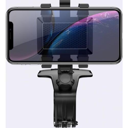 1200 Degrees Rotating Phone Holder HUD Bracket Navigation Mount with Hidden Parking Card for Car держатель для смартфона