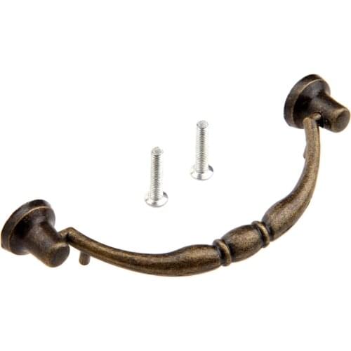 1pc Pull Handles Cabinet Knobs Kitchen Drawer Cupboard Pull Handles Jewelry Box Wooden Case Pulls Handles