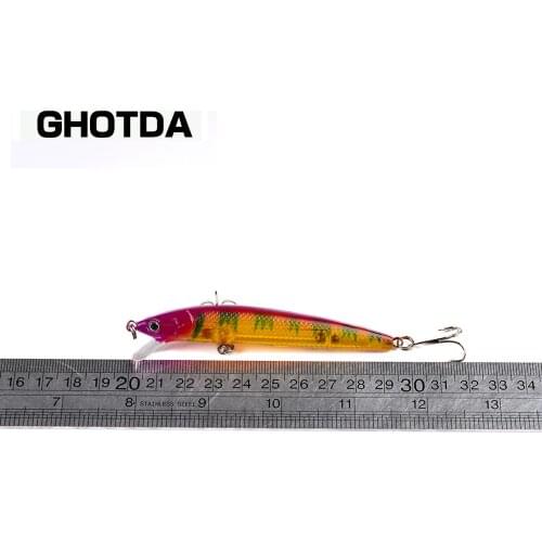 1pcs 10 Colors Hard Bait Minnow Fishing lures Artificial Hard Bait Crankbait Carp Fishing Tackle