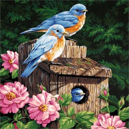 5D DIY Full Round/Square Diamond Painting Animal Bird 3D Embroidery Cross Stitch Rhinestone Mosaic Home Decor Art Y1132