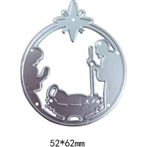 Baby Metal Cutting Dies Stencil for DIY Scrapbooking Embossing Paper Craft Stamps Dies Stencil Baptism