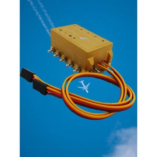 Micro electronic valve for air retract gear brake door 5way valve turbine jet gasoline airplane parts