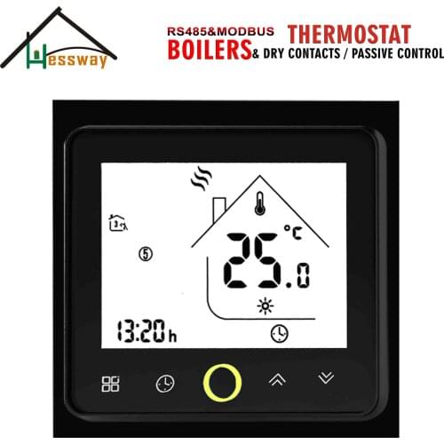 HESSWAY Dry Contact RS485&modbus remote control Thermostat for water boiler On&Off