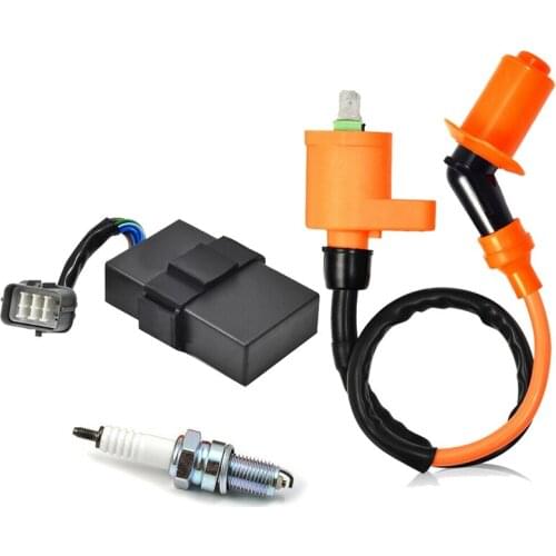 Ignition Coil CDI Spark Plug Kit for Honda FourTrax 300 TRX300 TRX300FW 1998-2000