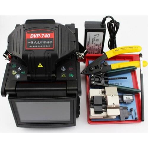 DVP-740 Fiber Fusion splicing machine DVP-740 Automatically Multi-function FTTH Fiber Optic Fusion Splicer English