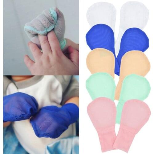 Breathable Anti-scratch Kid Gloves Newborn Anti-scratch Mesh Mittens Eczema Mittens Baby Mittens Baby Mesh Gloves
