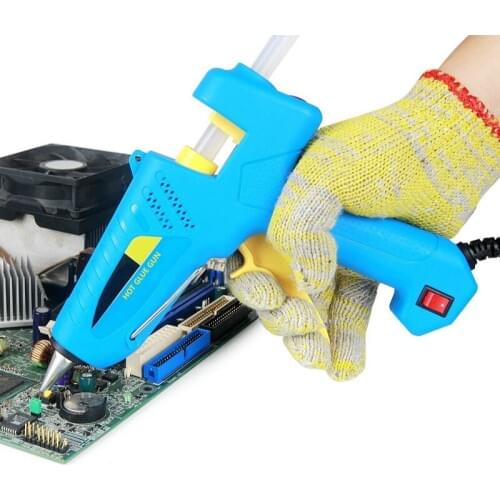 100W High Quality Hot Melt Glue Gun 11mm Glue Stick Industrial Guns Temperature Hand Tools Caulking Gun Construction Tools