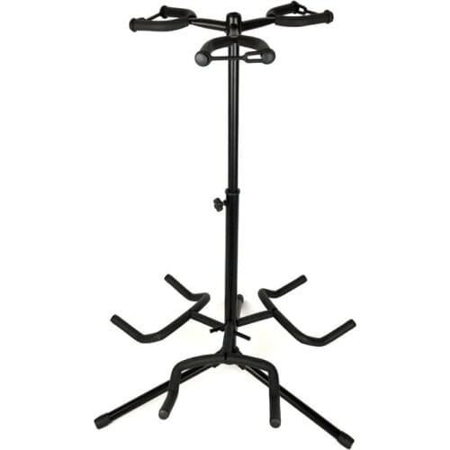 L3 Lifting Guitar Stand Three-Headed Vertical Guitar Rack Portable Musical Instrument Holder Bracket With Protective Cotton