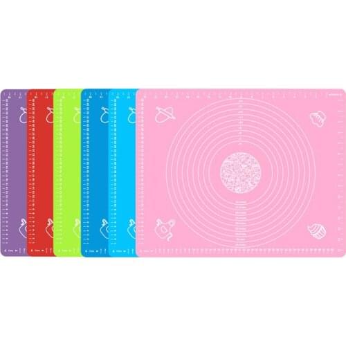 Multi-size Silicone Baking Mat Sheet Extra Large Baking Mat for Rolling Dough Macaroo Pizza Dough Non-Stick Maker Holder Pastry