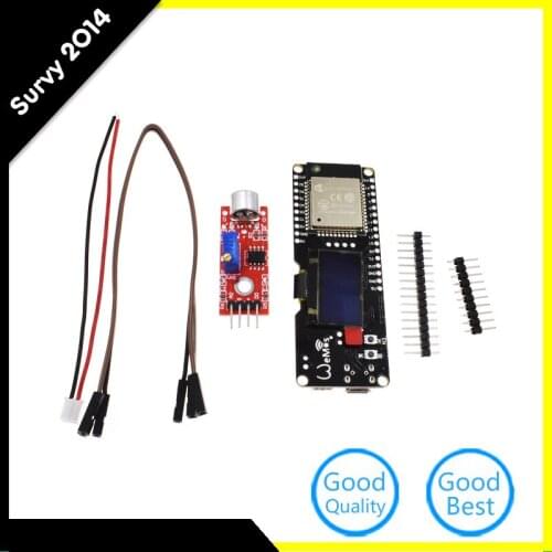 TTGO ESP32 ESP-32 0.96Inch OLED Music Spectrum Analyzer Suite NEW diy electronics