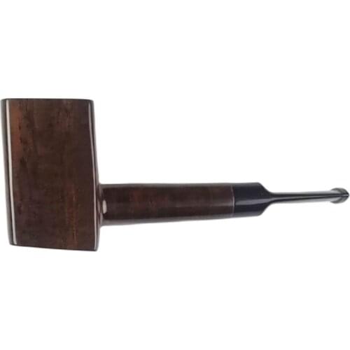 ZORRO Wooden Ebony Straight smoke pipe 9 mm Activated carbon Filter element Pipe smoking set