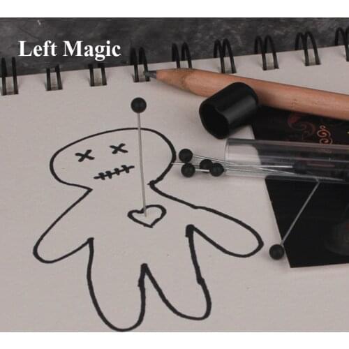 Voodoo Needle By Peter Eggink Mentalism Magic Tricks For Professional Magicians Props Gimmick Close Up Magic Illusions