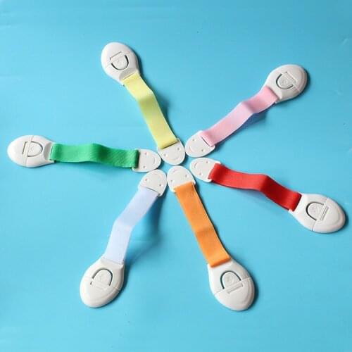 10Pcs/Lot Baby Safety Protection Child Cabinet Plastic Security Lock Children Castle Doors Drawers Refrigerator Toilet Blockers