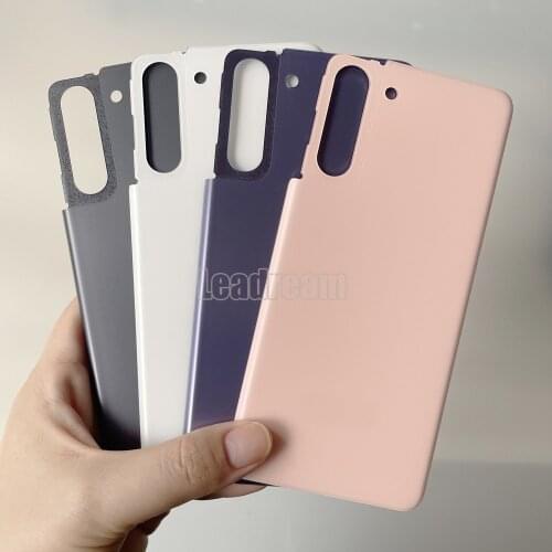 10PCS Original Back Glass Rear Cover Battery Door With Adhesive for Samsung Galaxy S21 Plus S21 Ultra