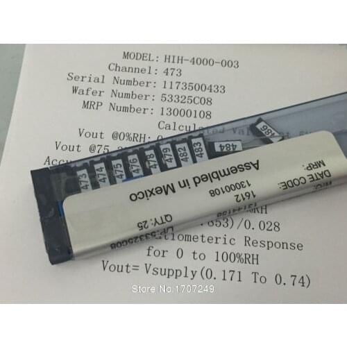 100% Original HIH-4000-003 HIH4000-003 HIH-4000 Integrated Circuity Humidity Sensor