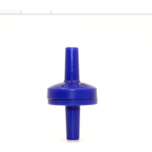 50pcs Blue Aquarium One Way Non-Return Check Valve Fish Tank Co2 Water Air Line Pump Accessories Prevent Backflow of Water